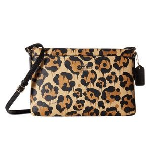 Coach Leopard Print Crossbody Bag - Rare!